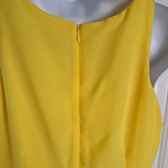 Sam edelman asymmetrical ruffle cut out midi dress sz 4 nwot - Picture 5 of 7